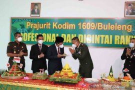 Kodim Buleleng rayakan HUT ke-75 TNI dengan adakan donor plasma konvalesen