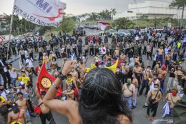 Buruh batalkan aksi mogok nasional pada 6-8 Oktober? Ini faktanya