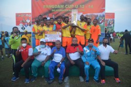 SSB Mac Arthur juara piala Pangdam XVII/Cenderawasih 2020