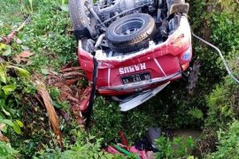 Direktur Keuangan Yayasan Efarina tewas kecelakaan tunggal di Panei  Simalungun