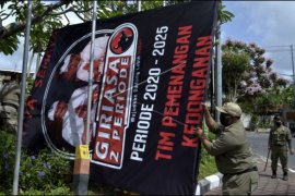 Penertiban APK Pilkada Badung