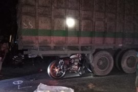 Tabrak truk berhenti, pengendara motor modifikasi di Simalungun tewas di rumah sakit