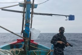 TNI AL tangkap kapal Vietnam lakukan ilegal fishing di Natuna Utara
