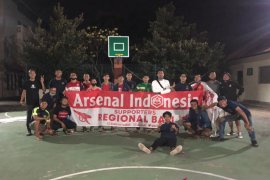 Komunitas fans club sepak bola gelar nonbar terapkan protokol kesehatan