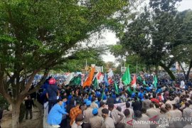 Dikecam FKPMR bertindak represif, Polda Riau: tindakan kepolisian sesuai SOP