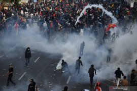 PSI Surabaya sesalkan perusakan fasilitas publik saat demo UU Cipta Kerja