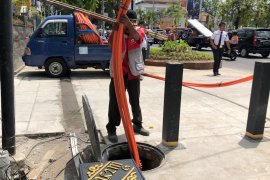 "Ducting" kabel udara Simpang Tugu Yogyakarta pekan ketiga Oktober 2020