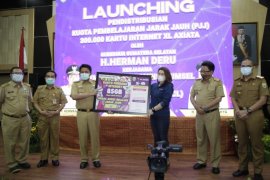 300.000 kartu kuota internet gratis dibagikan ke pelajar Sumsel