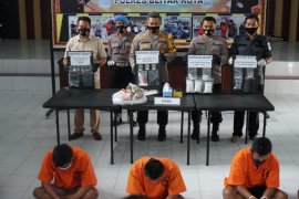 Polresta Blitar gagalkan penyelundupan sabu-sabu ke rutan