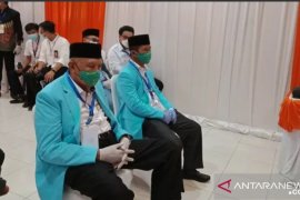 Pasangan Udin - Undun selalu terapkan protokol kesehatan saat sosialisasi di masyarakat