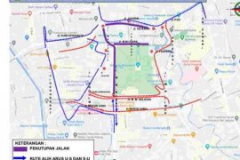 Antisipasi imbas aksi massa di Istana Merdeka, berikut rute pengalihan lalu lintas yang disiapkan