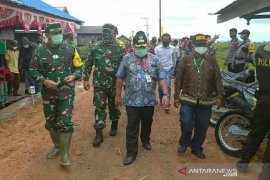 Tim Wasev Mabes TNI AD evaluasi pelaksanaan TMMD di HSU