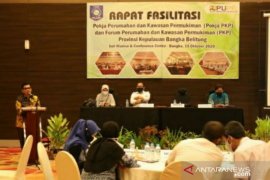 Pemprov Babel gelar rakor kelompok kerja pengembangan kawasan pemukiman