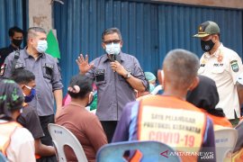 Hari ini Kamis (15/10) sebanyak 105 warga Batam terjaring razia masker