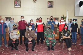 Pemprov Sulawesi Utara berdialog dengan KSBSI bahas UU Cipta Kerja