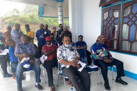 Wakil Ketua Demokrat RHP hadiri pentahbisan gereja GKI Elim Sowek Sub