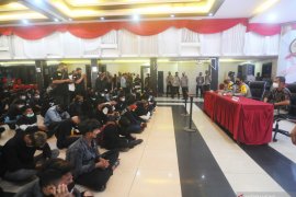 Lima orang dari kelompok penyusup demo di Banjarmasin positif gunakan narkoba