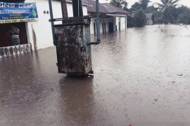 11 rumah warga di Kabupaten Penajam  kebanjiran