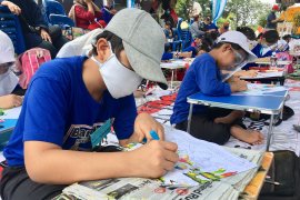Protokol kesehatan dalam lomba mewarnai Trendy Club