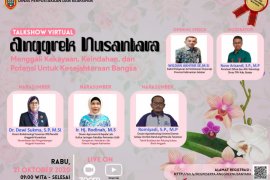 S Kalimantan Library's talkshow on "Anggrek Nusantara"
