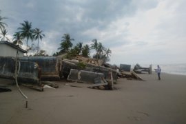 Abrasi Pantai Bungkah Aceh Utara mulai mengancam warga