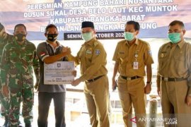 Bupati Bangka Barat minta warga jaga kawasan pesisir untuk kesejahteraan keluarga