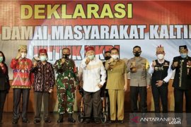 Forum Kebangsaan Kaltim deklarasi damai menjaga keutuhan NKRI