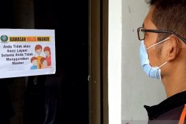 Kantor Wali Kota Sibolga terapkan wajib pakai masker, baru dapat pelayanan