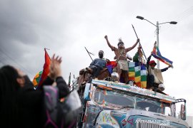 Warga Kolombia protes atas penculikan Maduro, demo di depan Kedubes AS,