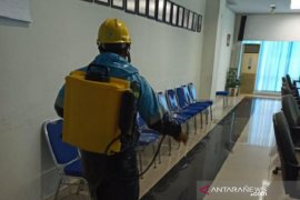Pelindo Dumai disinfeksi empat kelurahan cegah COVID-19
