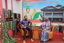 Perajin sasirangan ikuti pameran BIATTEC Expo 2020