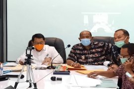 Wakil Bupati Langkat pimpin rapat melalui virtual