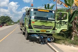 Korban lakalantas di Desa Kembang Kuning diamputasi
