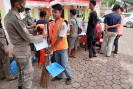 Pelanggar Perda Adaptasi Kebiasaaan Baru di Pesisir Selatan didominasi pelajar