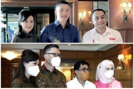 Pilkada Surabaya, Gereja Mawar Sharon terima kedatangan Eri Cahyadi dan Machfud Arifin