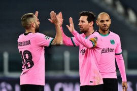 Menang 2-0 lawan Juventus jadi jawaban Barcelona untuk krisis manajemen