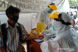 Dinkes Kota Bogor lakukan rapid test di terminal Baranangsiang