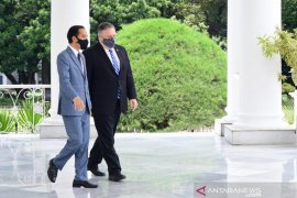 Presiden Jokowi terima Menlu AS Mike Pompeo di Istana Kepresidenan Bogor