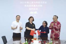 Indonesia bukukan transaksi Rp2,2 triliun saat Konferensi Industri Sarang Burung Walet