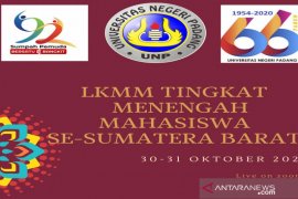 UNP selenggarakan latihan kepemimpinan mahasiswa tingkat menengah se Sumatera Barat