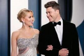 Aktris "Black Widow" Scarlett Johansson menikah dengan komedian Colin Jost