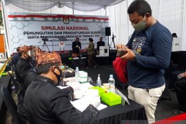Gelar simulasi pemungutan suara, KPU Kediri matangkan persiapan Pilkada 2020