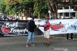 Komunitas motor Banjarbaru-Banjarmasin gelar donor darah