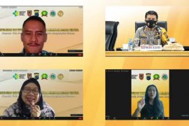 Webinar edukasi bahaya narkoba gelaran Polda Kalsel