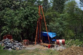 Pemkot Kediri bangun sumur bor berkedalaman 125 meter di kaki Gunung Klotok