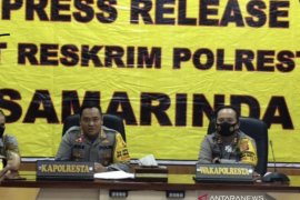 Polisi tetapkan dua tersangka perusakan saat demo di DPRD Kaltim
