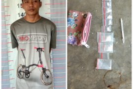 Polisi tangkap pengedar sabu-sabu di Pangkalan Brandan