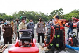 Pemda Inhil gelar apel kesiapan penanggulangan bencana alam