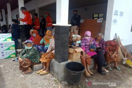 Pengungsi erupsi merapi di Sleman bertambah