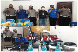 Kasatlantas Polres Langkat  edukasi perlalulintasan kepada siswa All Com Stabat